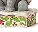 Disney Traditions by Jim Shore Christmas Dumbo Stone Resin Figurine, 5”