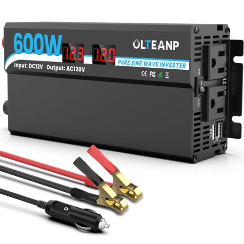 OLTEANP 600W Pure Sine Wave Inverter