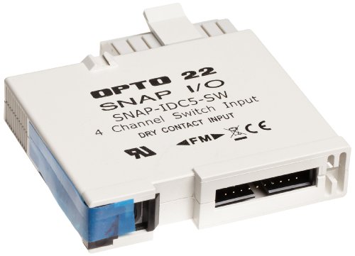 Opto 22 SNAP-IDC5-SW - SNAP Contact Status Input Module, Normally Open, 4-Channel