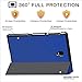 Ztotop Case for Samsung Galaxy Tab A 10.5 Inch 2018, Smart Cover Slim Trifold Stand Case with Auto Wake/Sleep for Samsung Galaxy Tab A 10.5 Tablet, Blue