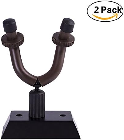 Home and Studio Guitar Keeper (Hanger) Stand Holder Rack Hardwood Wall Mount 2-pack Hook Holder Stand For Guitar/Acoustic Electric Guitars/Ukulele/bass/violins/mandolins