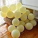 Party Pastel Balloons 100 pcs 10 inch Macaron Candy Colored Latex Balloons for Birthday Wedding Engagement Anniversary Christmas Festival Picnic or any Friends & Family Party Decorations-pastel yellow
