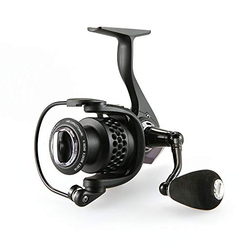 Qiming Angelrute Angelrolle Angelrute Soft Worm Lure Angelköder Set Jig Hooks Kurbelhaken Angelköder Box Lange… – Bild 6