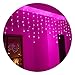 Lainin 3.5M/11ft 96 LED Linkable Fairy Curtain String Light with 8 Modes Memory Functional Controller for Indoor/Outdoor/Patio/Wedding/Christmas Party Holiday Decoration (Pink)