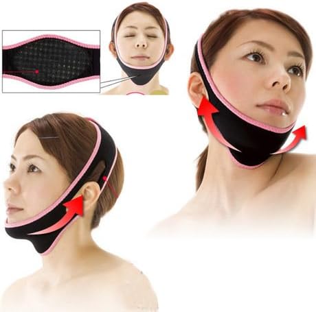JIDIMI Chin Cheek Slim Lift Up Anti Aging Mask Ultra-thin V Face Line Belt Strap Band