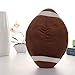 Asdomo Football Plush Pillow Fluffy Stuffed Throw Pillows Soccer Sports Ball Soft Durable Sports Toy Gift for Kids Sofa Room Decoration 11.8