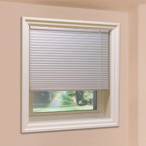 Honeycomb Cellular Shade 7017162 71-1/2-Inch by 62-Inch Window Blind, White