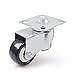 Swivel Caster | PU Swivel Plate for Furniture and Machines Legs, Adjustable Furniture Feet, Heavy Duty, 2 inch Caster Wheel.