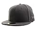 New Era Plain Tonal 59Fifty Fitted Hat (Graphite) Men's Blank Cap