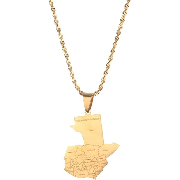 Collar Con Mapa De Portugal - Colgante De Esmalte Con Bandera, Cadena De 50 Cm, Regalo Patriótico