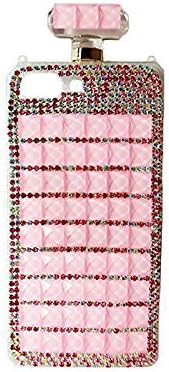 iNenk Samsung Galaxy S9 Plus Case, Deluxe 3D Handmade Glitter Diamond Bling Crystal Rhinestone Love Flower Lips Perfume Bottle Mobile Shell Back Cover - Pattern 10