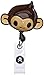 Koi Women's Retractable Id Badge Reel, Tokidoki Monkey, One Size