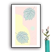 Framed Canvas Wall Art Picasso Poster Print of Woman Canvas Prints Home Artwork Decoration for Living Room,Bedroom - 16x24 inches