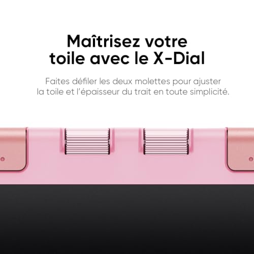 XPPen Artist 12 3rd Tablette Graphique avec Écran 11.9 Pouces - Rose | X4 Stylet Avancé | 16384 Niveaux | Écran Anti-reflet | Portable et Léger | Compatible Multi-systèmes | Design Rose Élégant