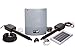 USAutomatic 020335 Medium 300 Solar Charged Automatic Gate Opener Double Gate Basic Kit