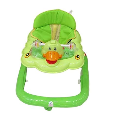 Kids Joy Baby Walker Multi Color (Style 3) (Green)