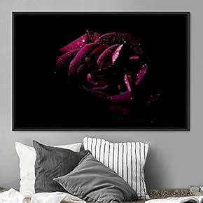 signwin Framed Canvas Wall Art Flora Snapshot Closeup...