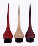 Colortrak Wooden Color Brushes, Brunette / Red / Blonde (3 Count)