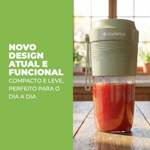 Blender Portátil Sem Fio Cadence Agitaê Bivolt, BLD810-BAT