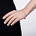 Amberta Unisex's 925 Sterling Silver Byzantine Chain Bracelet: 19 cm / 7.5 inch - Rounded Design