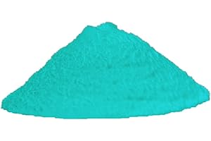 84g/3oz"Glowing Blue/Green" Mica Powder Pigment (Epoxy,Resin,Soap,Plastidip) Black Diamond Pigments®
