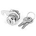Uxcell a16010500ux0313 Cabinet Toolbox Drawer Tubular Safe Cam Lock Replacement