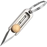 NHDT SW705 Mini Titanium Alloy Package Opener Knife, EDC Tiny 1.2 Inchs hang on a keychain, ultralight 0.17oz Portable Multif