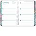 HARDCOVER Academic Planner 2019-2020: (June 2019 Through July 2020) 5.5 Daily Weekly Monthly Planner Yearly Agenda. Bonus Bookmark, Pocket Folder and Sticky Note Set (Bloom)