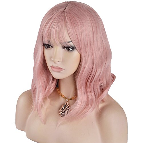 3 BERON+Inches+Synthetic+Wig+Pink