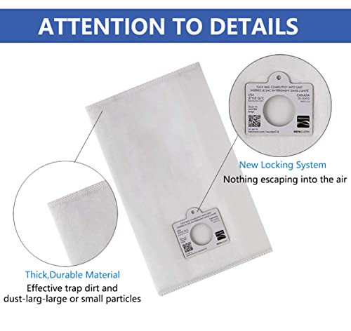 Compatible with Kenmore 53292 Type Q - C HEPA Canister Vacuum Bags,6-Pack photo 9