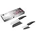 Raku Cutlery Ceramic Knife Set : 5-Inch Santoku & 3-Inch Paring Knives with Gift Box