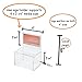 Ultra-Mini Small Clear Donation Box 4 inch Wide