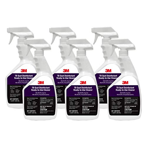 3M TB Quat Disinfectant ReadytoUse Cleaner, Kills 99.9 of Germs, 6