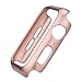 BabiQ for Apple Watch 4 44mm Cover Case, Ultra Thin PC Spraying Cases Protective Bumper Case Cover for Apple Watch 4 44mm (Rose Gold)
