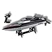 High Speed RC Racing Boat FT012 Remote Control 2.4G 4CH 4 Channel Brushless RC Racing Boat (Max Speed 45 km/h)