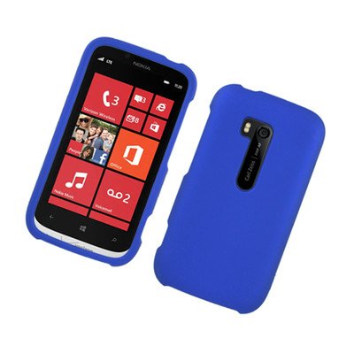 For Nokia Lumia 822 Atlas Hard Cover Case Blue