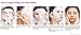 Hey! Pinkgo Girl Lotus & Coix Brightening Lifting Lace Sheet Mask 5pcs - Paraben-free Antioxidant with Brightening, Moisturizing, Firming & Smoothing Benefits