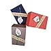 3-Pack AAA CZ Necklaces with Gift Box, ZRO Round Cut Cubic Zirconia Crystals Pendant Chocker Necklace for Girls and Women