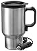 PrimeTrendz Heated Stainless Steel Mug Car Coffee Cup With Charger
