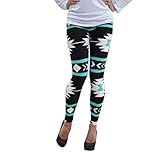 Lookatool Women Leggings Print Stretchy Casual Skinny Leggings Pants