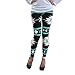 Lookatool Women Leggings Print Stretchy Casual Skinny Leggings Pants