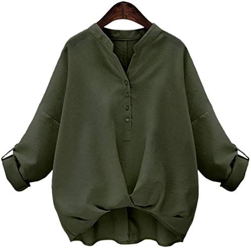 【新色追加】[セカンドルーツ] スキッパー ドレープ ブラウス シャツ OL ゆったり きれいめ カジュアル レディース M~2XL