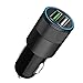 Car Charger, Fast Car Charger, 2 Port Dual USB Rapid Charger, Travel Vehicle Charger, QC3.0 Rapid Charging Tech, for iPhone 6s / 6s Plus, iPad Air 2, iPad Pro, iPad mini, LG G4/G5, Google Nexus