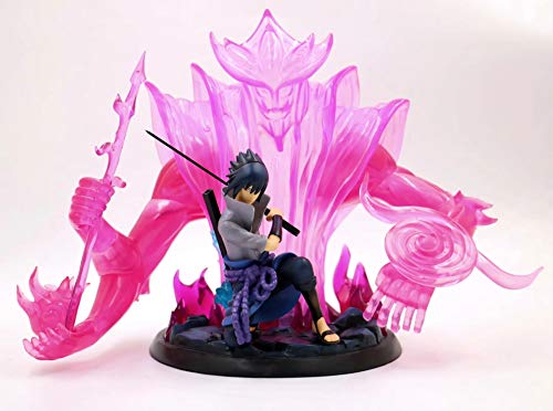 Yvonnezhang-Anime-Naruto-Susanoo-Sasuke-Figuras-de-accin-Coleccin-de-Juguetes-Modelo