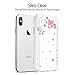 Xawy 3A11PS0192 ESR Case Compatible for IPhone X/XS, Cherry Blossoms Soft Cute Cartoon Pattern Design TPU Protective Cover for IPhone 5.8