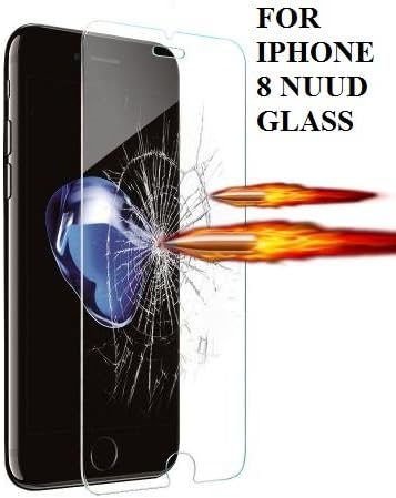 Lifeproof Nuud Tempered Glass (R50) ShatterProof Screen Protector For iPhone 8 Case nüüd - Gizmomix Inc