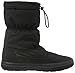 crocs Women's Lodge Point Pull-On Snow Boot, Black, 8 M US