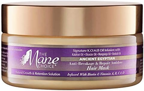 THE MANE CHOICE - Ancient Egyptian Anti-Breakage & Repair Antidote Hair Mask (8 Oz), 226.8 g (Pack of 1)