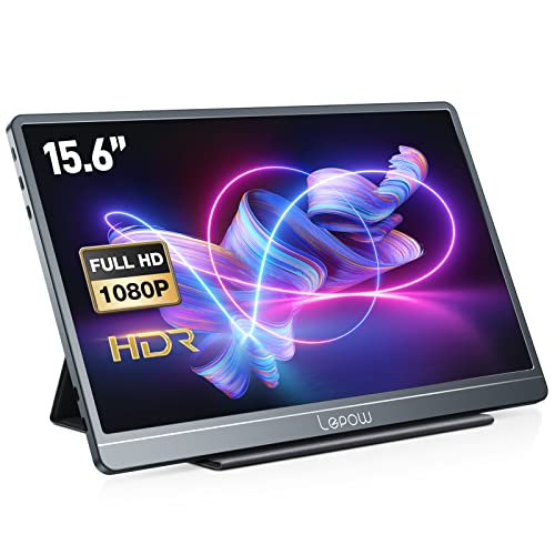 Portable Monitor, Lepow FHD 1080P 15.6