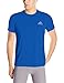 adidas Men's Essentials tech tee, Collegiate Royal/Collegiate Royal, Medium